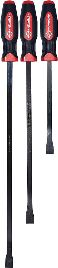 Mayhew Pro 61350 1 Kit Pry Bar Screwdriver Set, 3-Piece
