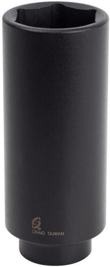SUNEX TOOLS 242xd 1/2-Inch Drive 1-5/16-Inch Extra Deep Impact Socket