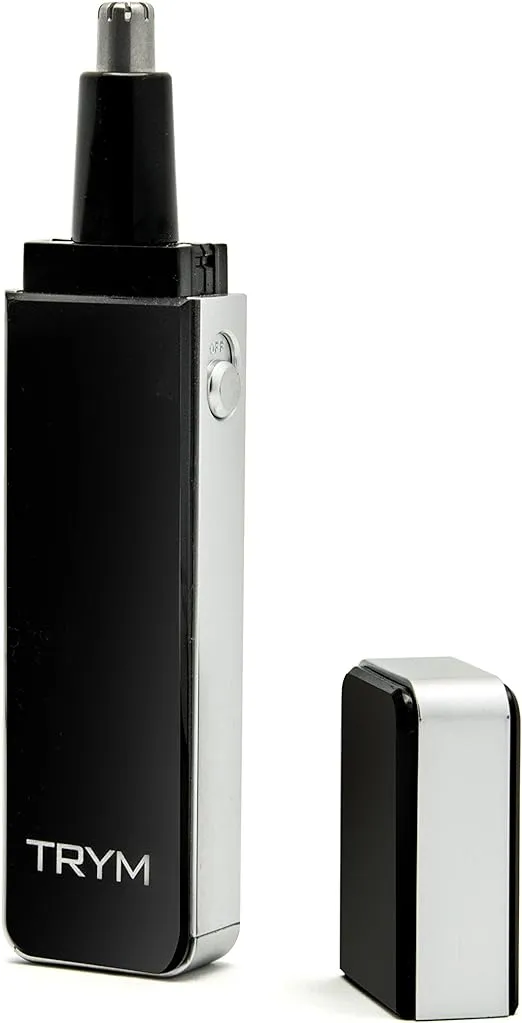 Pure Enrichment TRYM Nose Hair Trimmer with LED Grooming Light for Precision Trimming - Sleek and Premium Design Ideal for Trimming Your Nose, Ears, and Eyebrows