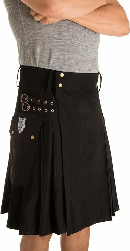 Damn Near Kilt 'Em Men's Greenhorn Utility Kilt