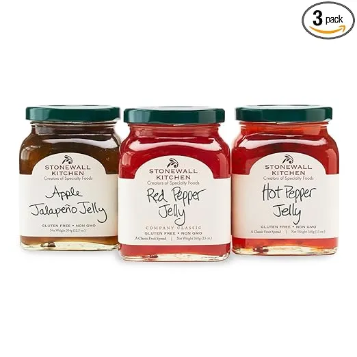 Stonewall Kitchen Our Pepper Jelly Collection (3 pc Collection)