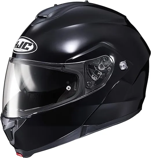 HJC C91 Men's Street Motorcycle Helmet - Black / 5X-Large