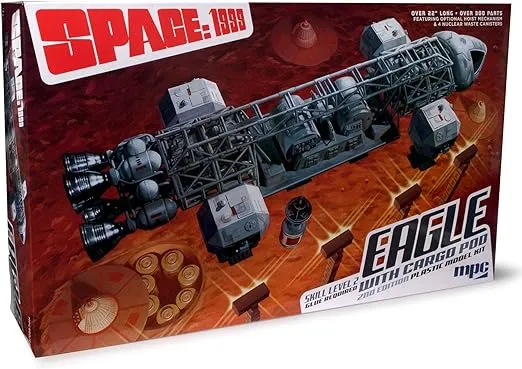 MPC Space 1999: 22" Eagle w/Cargo Pod 1:48 Scale Model Kit