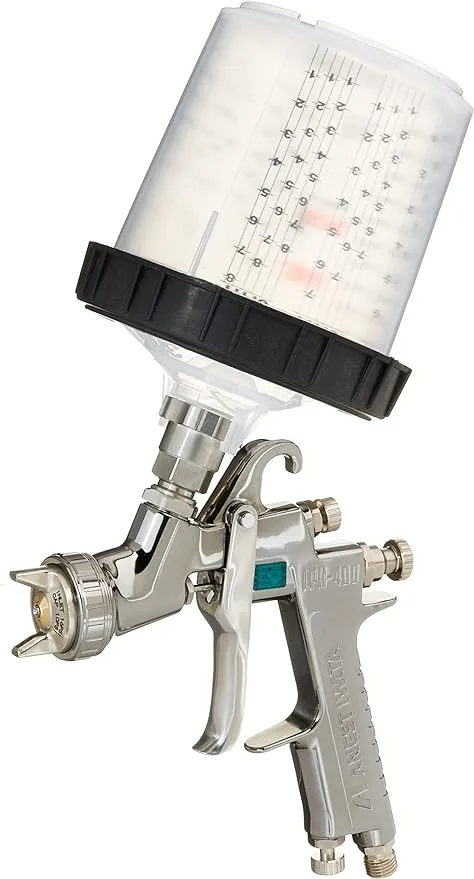 Iwata IWA5640 LPH400-134LV Center Post Gravity Feed HVLP Spray Gun