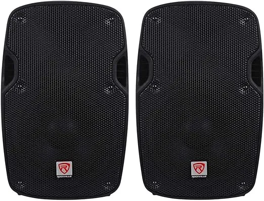 Rockville 2 SPG84 8 Passive 800W DJ PA Speakers ABS Lightweight Cabinet 4 Ohm