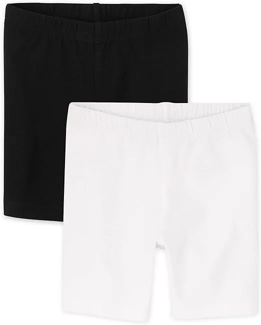 The Children's Place Baby Girls' and Toddler Solid Bike Shorts