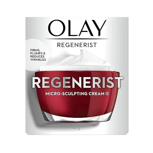Olay Regenerist Micro-Sculpting Cream, Anti Aging Moisturizer,1.7 oz