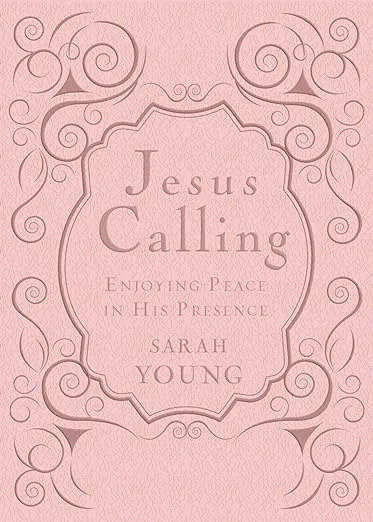 Jesus Calling, Pink Leathersoft, with Scripture References; Enjoying Peace in His Presence (a 365-Day Devotional)