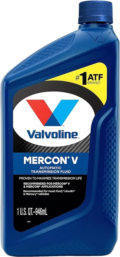 Valvoline Mercon V (ATF) Conventional Automatic Transmission Fluid 1 QT, Case of 6