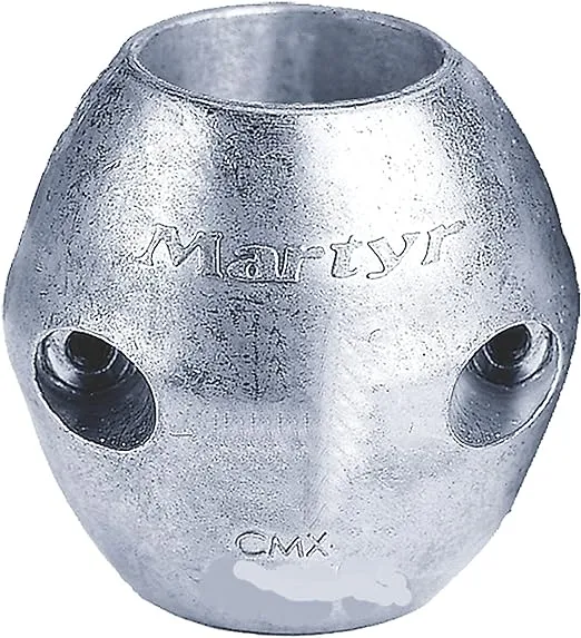 Martyr Anodes, Streamlined Shaft Anodes with Stainless Steel Slotted Head