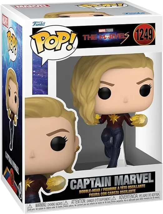 Funko Pop! Movies: The Marvels - Captain Marvel