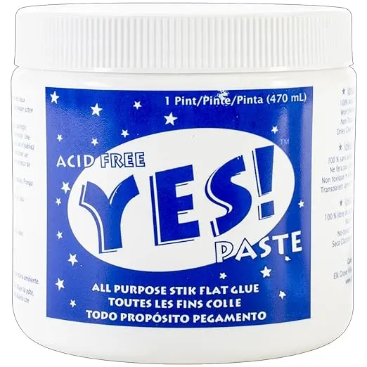 ADH0901 Yes All-Purpose Stik Flat Glue, 1-Pint
