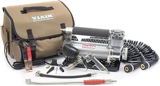 VIAIR 450P-RV Automatic Portable Air Compressor Kit - 150 PSI for RV, Truck, Jeep and SUV Tires - RV Accessories with 1.80 CFM