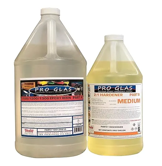Epoxy Laminating Resin 2:1 Kit UV Stable, High Strength for Fiberglass and Carbon Fiber. Boats and Surfboards (1.5 Gallon Kit- Medium)