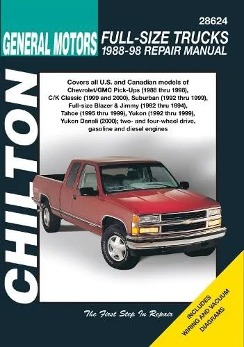 General Motors Full-Size Trucks, 1988-98, Repair Manual (Chilton Automotive Books)