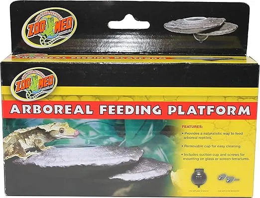Zoo Med Arboreal Feeding Platform,Black