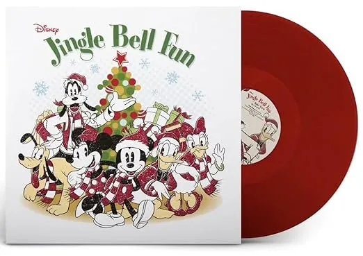 Disney Jingle Bell Fun Record, Red
