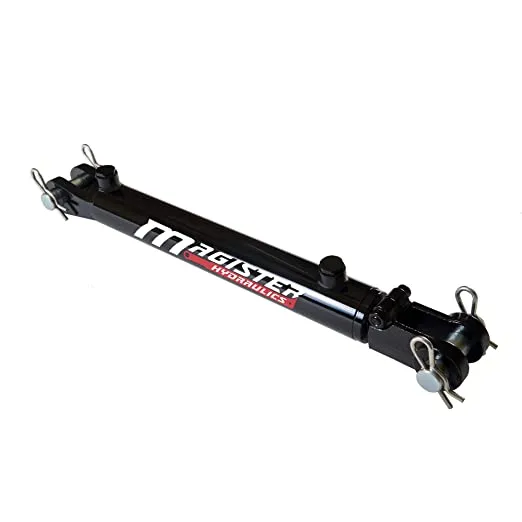Magister Hydraulics Double Acting Hydraulic Cylinder - Clevis End Hydraulic Cylinder 3500 PSI - Heavy Duty Clevis 2" bore 4" Stroke (2x4)