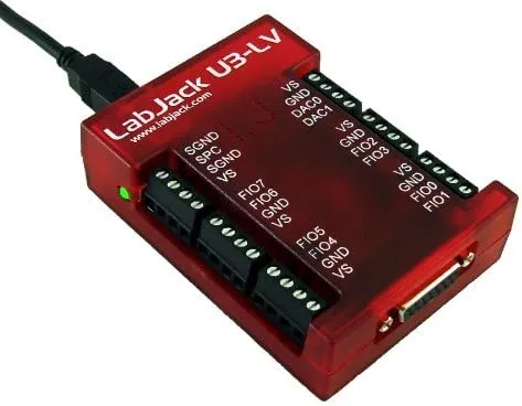 Lab jack Low-Voltage U3-LV USB Module - High-Speed Data Acquisition DAQ Device with 4 Analog Inputs – Digital I/O and Flexible I/O Channels - Compatible with Third party Software
