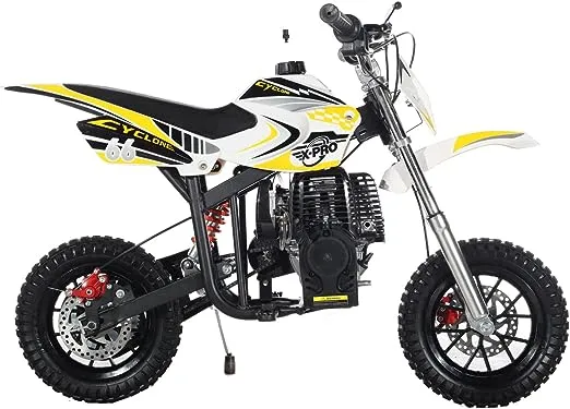 X-PRO 40cc Kids Dirt Bike, 4-Stroke Gas Power Mini Pit Bike with Off-Road Tire and Disc Brake,Black