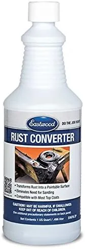 Eastwood One Quart Rust Converter Metal Grade Rust Repair Changes Rust Into An Inert Protective Coating Stop Residual Rust