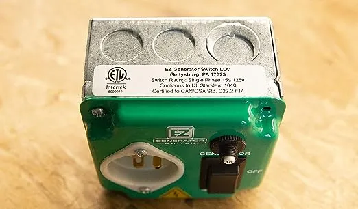 The Original, Patented, UL/CSA Approved Manual Transfer Switch