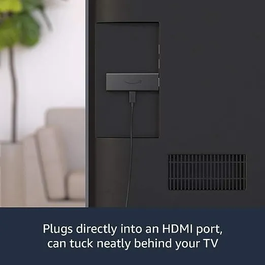 Certified Refurbished Fire TV Stick with Alexa Voice Remote (includes TV controls), HD streaming device