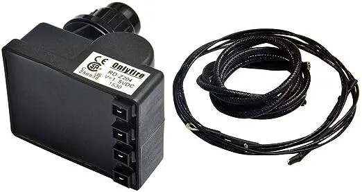 onlyfire Universal Fit 4-Spark Electronic Push Button Igniter Kit for Most Grills, Black
