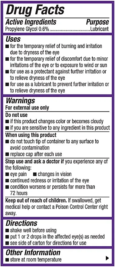 Systane COMPLETE PF Multi-Dose Preservative Free Dry Eye Drops 10ml