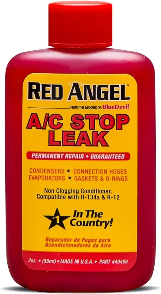 BlueDevil Products Red Angel 49496 A/C Stop Leak - 2 Ounce