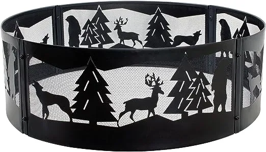 GHP Group Pleasant Hearth OFW177FR 36" Wilderness fire Ring
