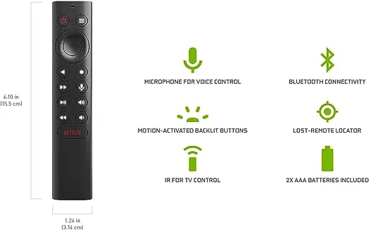 NVIDIA SHIELD Android TV Streaming Media Player; 4K HDR, live sports, Dolby Vision-Atmos, AI-enhanced upscaling, GeForce NOW cloud gaming, Google Assistant Built-In, Works with Alexa