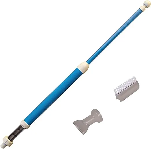 GAME 4855 Manual Handheld Swimming Pool and Spa Vacuum Cleaner, For Minor Debris, Simple Pump Action