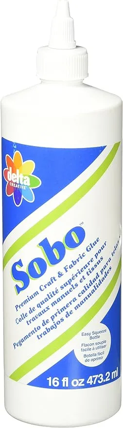 Plaid Delta Sobo (16 Ounce), Glue, 16 oz