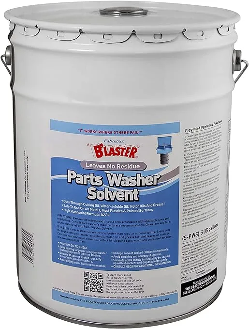 B'laster - 5-PWS - Parts Wash Solvent - 5-Gallon