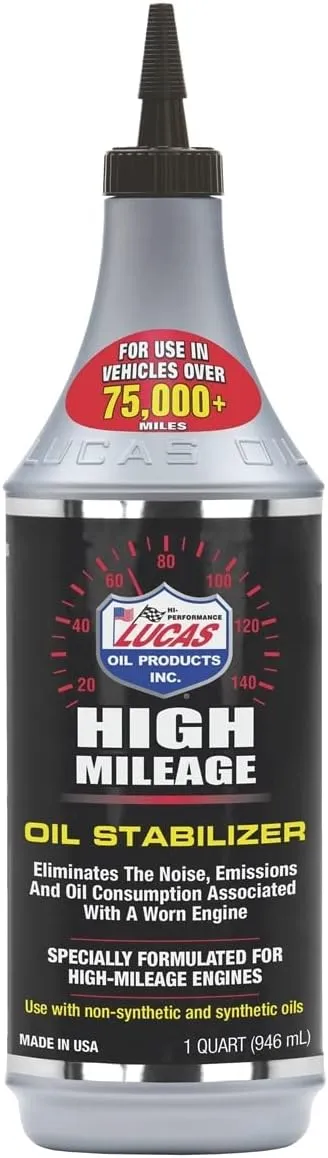 Lucas Oil 10118 High Mileage Oil Stabilizer - 1 Quart