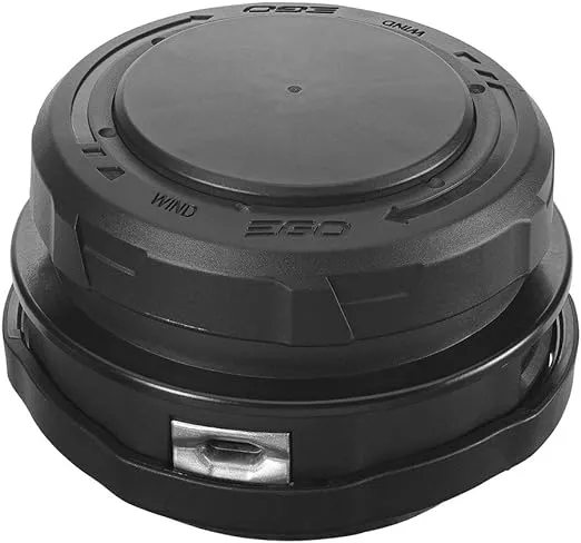 EGO Power+ AH1530 Replacement Rapid Reload Plus Trimmer Head (Clockwise) for EGO 15-Inch String Trimmer Models ST1502SA/ST1502XY/ST1500XY/ST1504SF/ST1500SF, Black