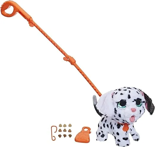 FurReal Poopalots Big Wags Interactive Toy Dalmatian with 9 Treats and Poop Scooper, for Girls and Boys Ages 4 and Up, Multicolored (F6122)