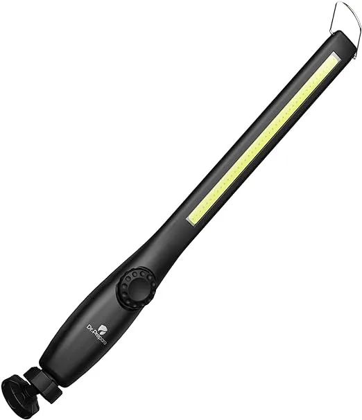 Dr. Prepare LED Work Light, 700 Lumens Rechargeable Work Light, Cordless Portable Magnetic COB LED Work Light, Inspection Light for Car Repair, Home, Garage, Emergency