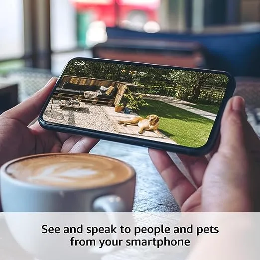 Blink Outdoor 4 (newest model), Wire-free HD smart security camera, two-year battery life, enhanced motion detection, Works with Alexa – Add-on camera (Sync Module required)