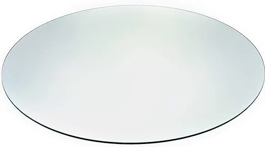 Audio-Visual Direct 48" Tempered Glass Table Top with Rounded Edge 5/16" Thick