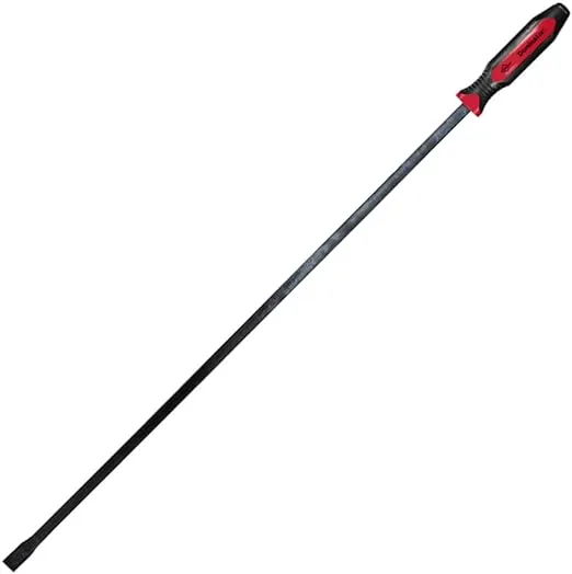 Mayhew Tools 14118 Dominator Pro Curved Pry Bar, 42", Red