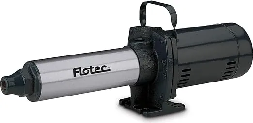 Flotec FP5722 0.75 HP Multistage Cast Iron High Pressure Booster Pump