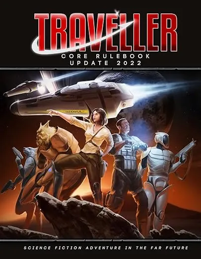 Traveller Core Rulebook Update 2022 (MGP40058)