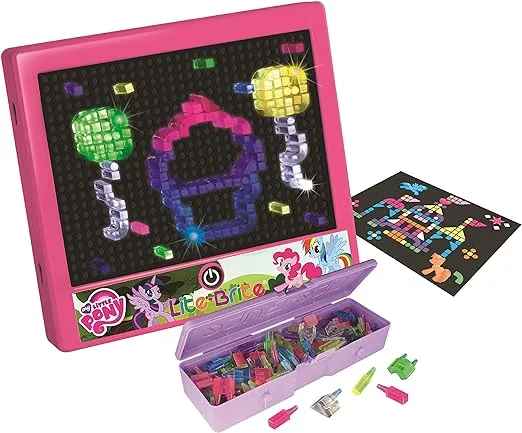 Lite Brite My Little Pony Magic Screen Toy, Great and Activity Toy 4+