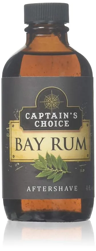 Captain's Choice, Bay Rum Aftershave, 4 Ounce