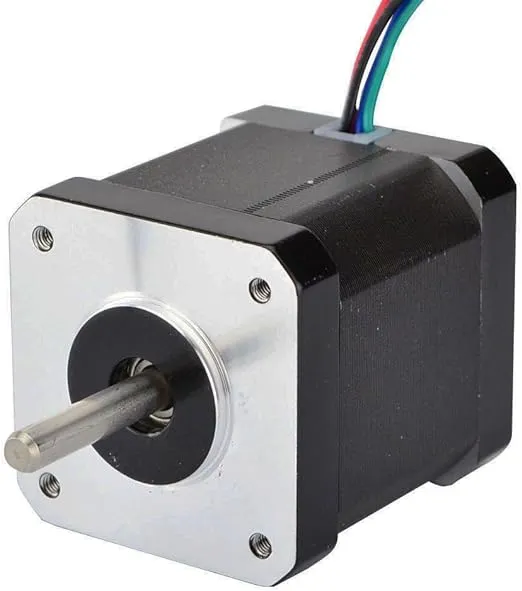 STEPPERONLINE 0.9deg Nema 17 Stepper Motor Bipolar 2A 46Ncm/65oz.in 42x42x48mm 4-Wires DIY CNC
