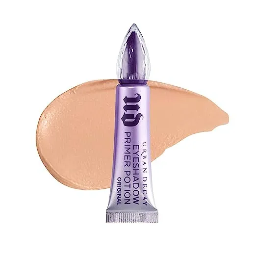 Urban Decay Eyeshadow Primer Potion, Award-winning Nude Eye Primer, Crease-free Eye Makeup Looks, Smooths & Preps Eyelid Base for Vibrant Color, All-day Wear, Dries Invisible, All Skin Tones, Vegan