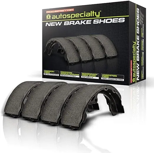 Power Stop B869 Autospeciality Rear Brake Parking Shoe , Black