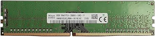 Hynix 8GB PC4-21300 DDR4-2666MHz 288-Pin DIMM 1.2V Memory RAM Module HMA81GU6CJR8N-VK